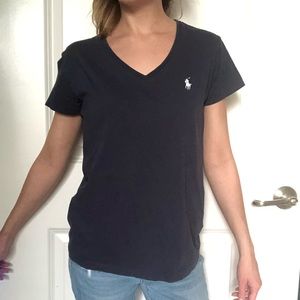 ⭐️ RALPH LAUREN Sport Women’s Navy V Neck
